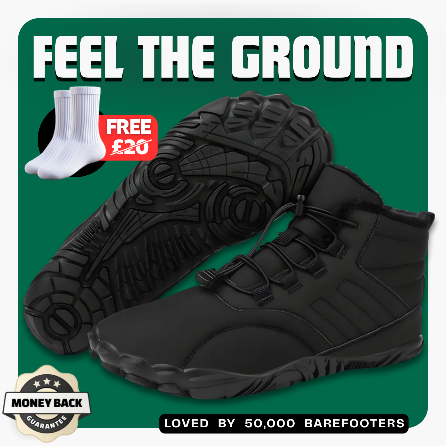 OUTBARE™ barefoot boots