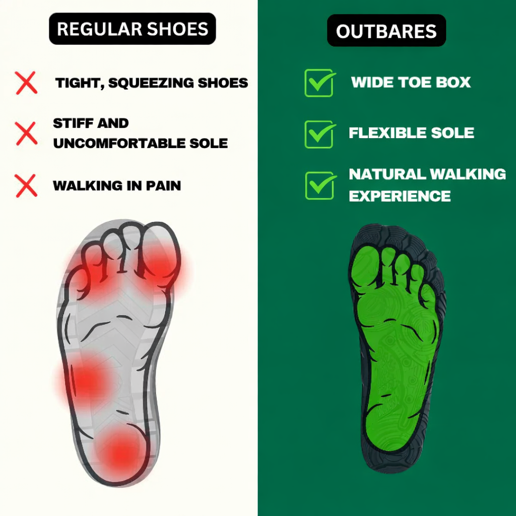 OUTBARE™ barefoot boots