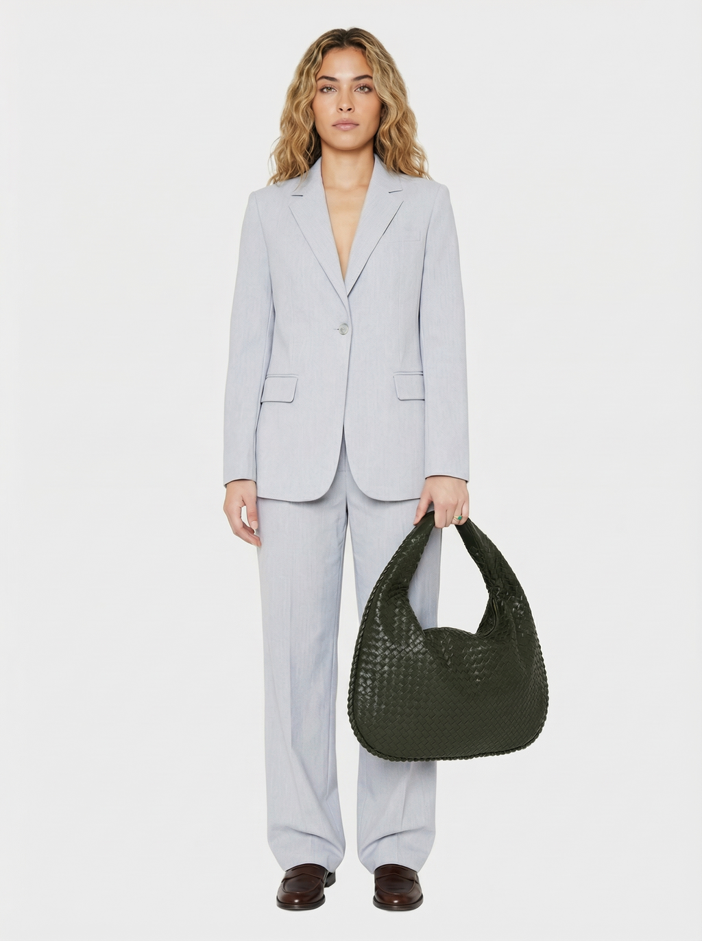 Vegan Leather Everyday Shoulder Bag | Green