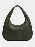 Vegan Leather Everyday Shoulder Bag | Green